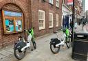 Lime e-bikes in street in Wandsworth (Credit: Wandsworth Council)