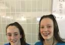 Medal winners: Maia Dunleavy and Phyllida Britton of Wandsworth Swimming Club