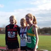 Medal glory: The Herne Hill Harriers U13s